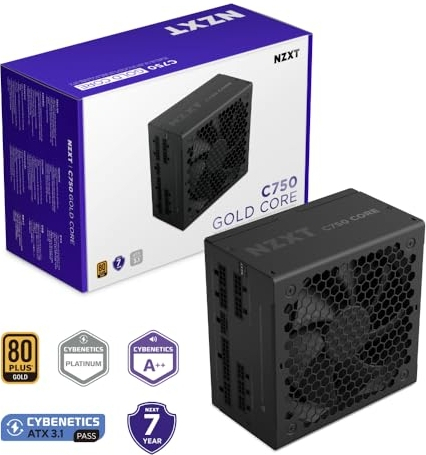 NZXT C750 Gold Core PA-7G3BB-EU 750W 80+ Gold Full Modüler Güç Kaynağı