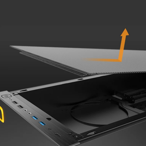 Geometric Future Model 8 Lohan E-ATX Siyah Gaming (Oyuncu) Kasa