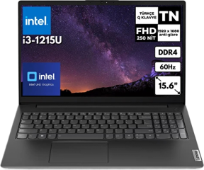 Lenovo V15 G3 IAP 82TT00A4TX Intel Core i3-1215U 16GB 512GB SSD 15.6″ TN FreeDos Notebook