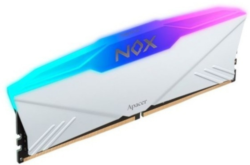 Apacer NOX RGB 16GB (1x16GB) 3200MHz CL16 DDR4 Beyaz Gaming Ram
