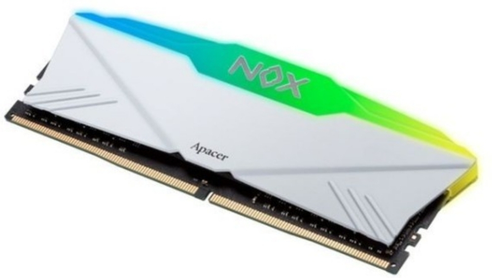 Apacer NOX RGB 16GB (1x16GB) 3200MHz CL16 DDR4 Beyaz Gaming Ram