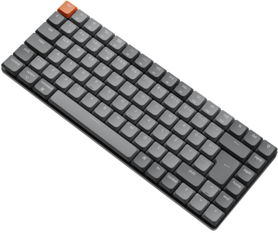 Keychron K3 Max QMK/VIA %75 Low Profile Gateron Brown Switch RGB Kablosuz Hotswap Mekanik Gaming (Oyuncu) Klavye - K3M-H3-TR