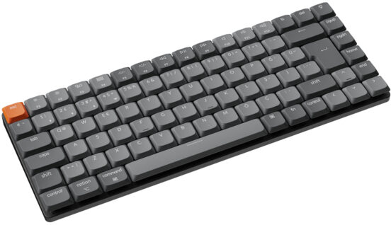 Keychron K3 Max QMK/VIA %75 Low Profile Gateron Brown Switch RGB Kablosuz Hotswap Mekanik Gaming (Oyuncu) Klavye - K3M-H3-TR