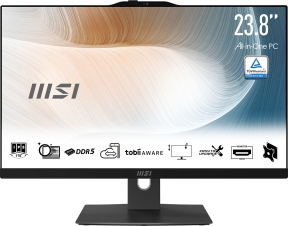 MSI Modern AM242P 1M-2269XEU Intel Core 5 120U 8GB DDR5 512GB SSD 23.8″ FHD FreeDOS All-in-One PC