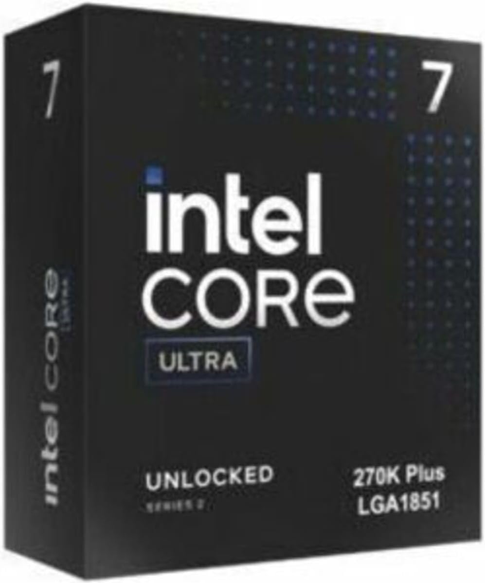 Intel Core Ultra 7 Processor 270K Plus Arrow Lake 3.7 GHz 24 Çekirdek 40MB L2 Önbellek Soket 1851 İşlemci Tray