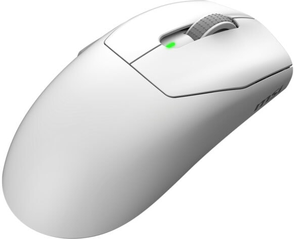 MSI FORGE GM340 Wireless 12000 DPI 1000Hz RGB Kablosuz Beyaz Gaming Mouse
