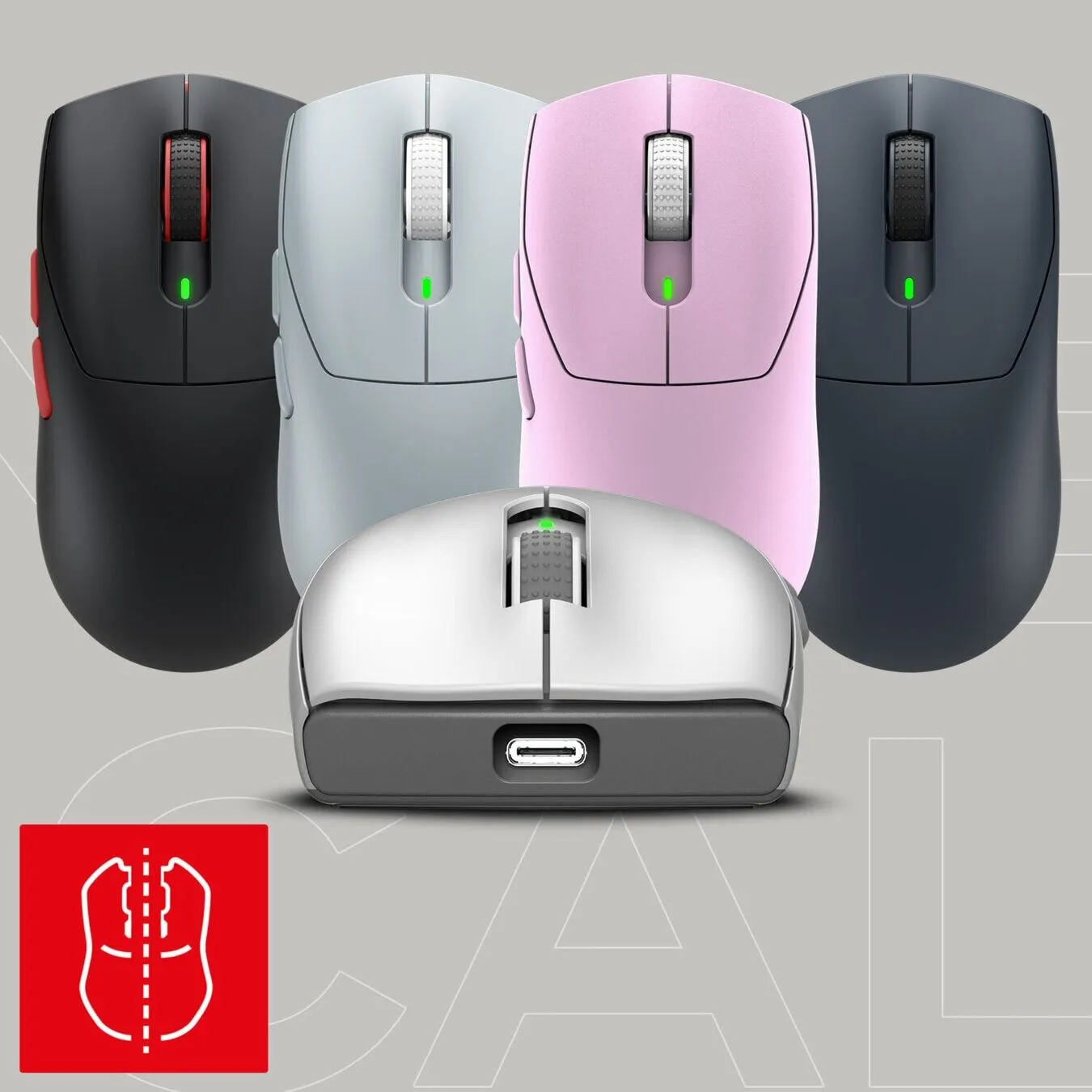 MSI FORGE GM340 Wireless 12000 DPI 1000Hz RGB Kablosuz Beyaz Gaming Mouse
