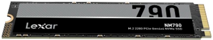 Lexar NM790 512GB Gen4x4 7200/4400MB/sn NVMe PCIe M.2 SSD 