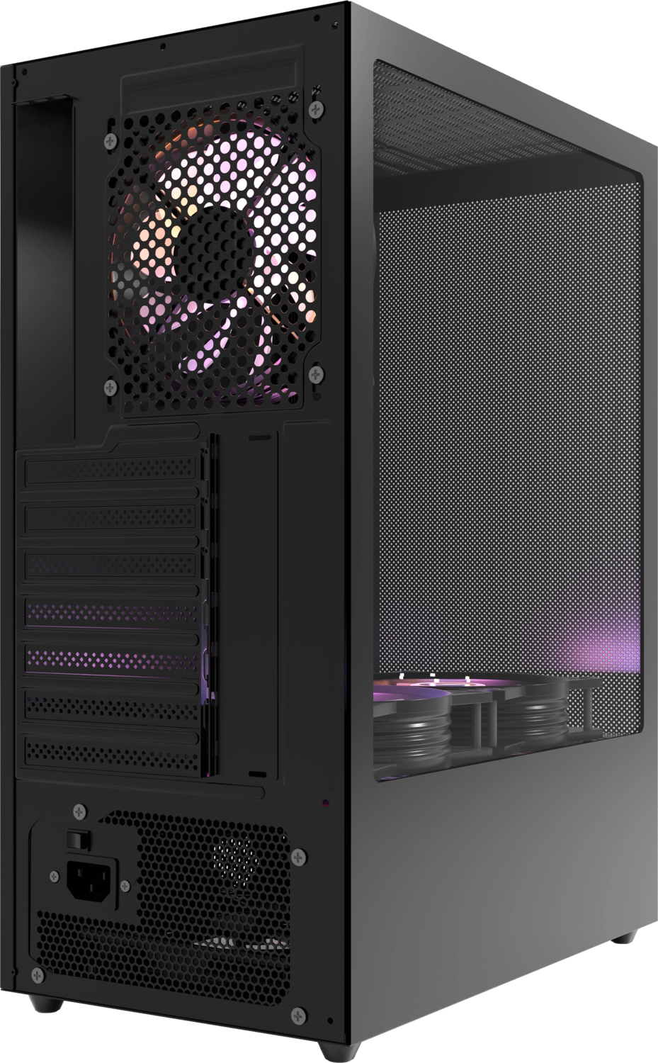 Hawk HC310 600W Rainbow mATX Mini Tower Gaming Kasa