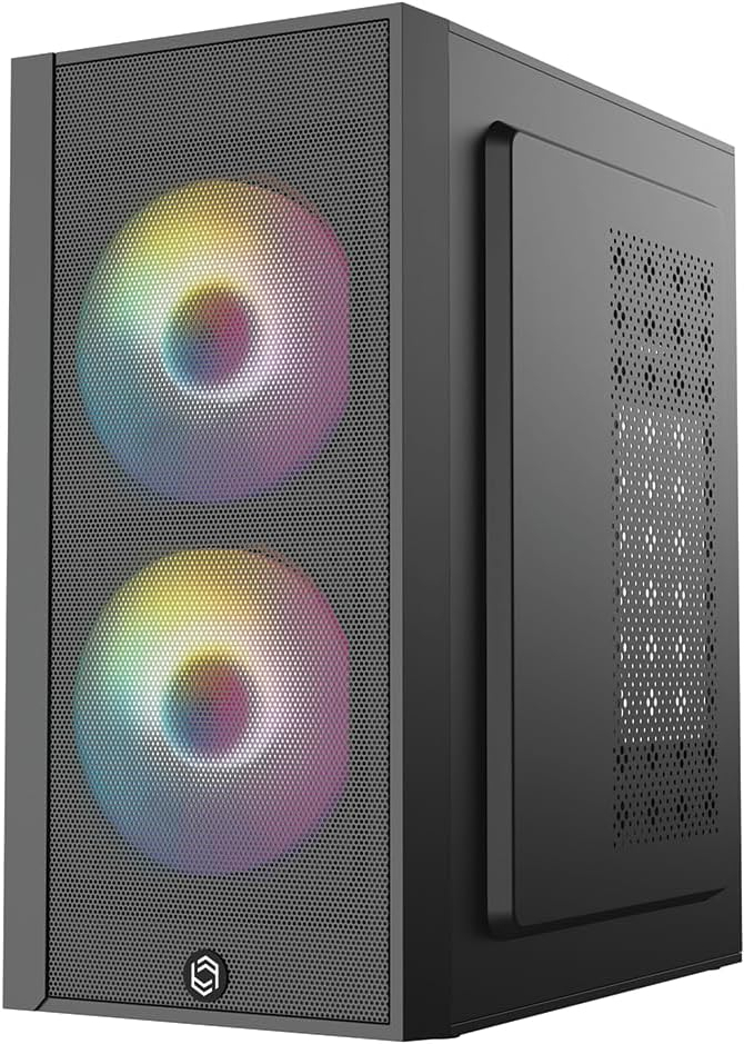 FRISBY FC-8970G 300W 2x120mm RGB Fan Siyah Mid Tower Kasa