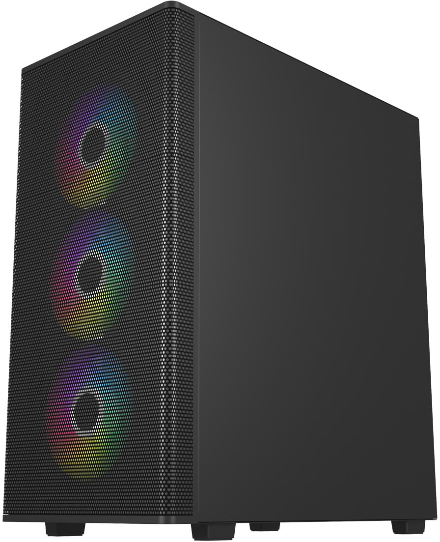 FSP M220 650W 80+ 4x120mm RGB Fan Temperli Cam USB 3.0 Mesh ATX Mid-Tower Gaming Kasa