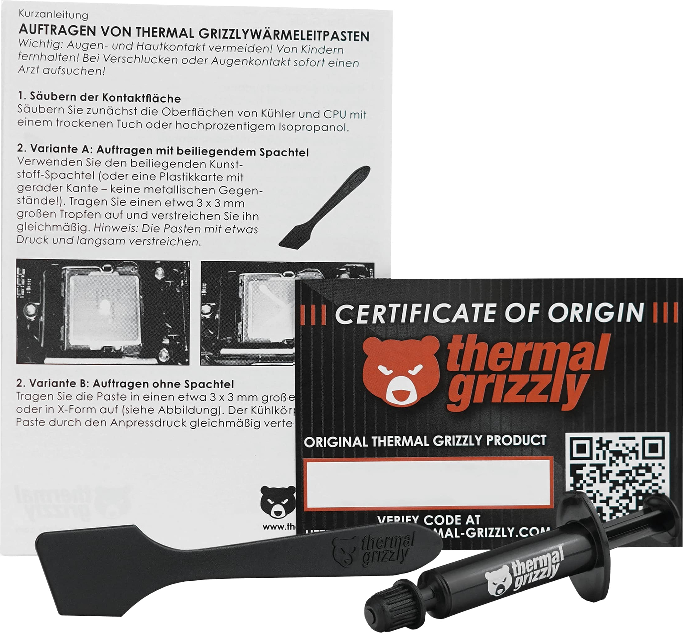 Thermal Grizzly Hydronaut 1g Gri Termal Macun