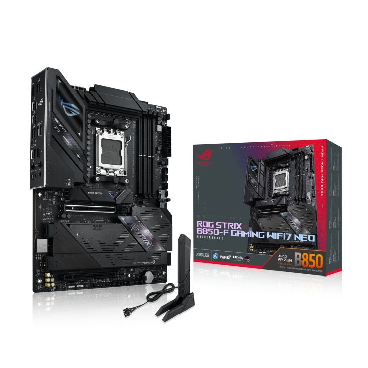 ASUS ROG STRIX B850-F GAMING WIFI7 NEO 9000MHz(OC) DDR5 AM5 Gaming (Oyuncu) Anakart