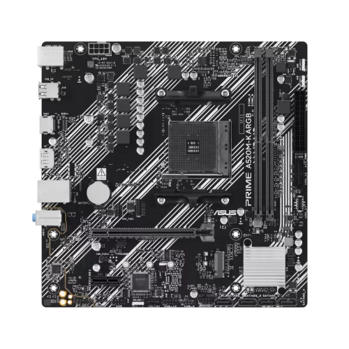 ASUS Prime A520M-K ARGB AM4 DDR4 5100(OC)MHz mATX Gaming (Oyuncu) Anakart