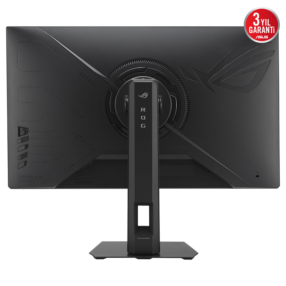 ASUS ROG STRIX XG27ACSR 27″ 220Hz 1ms  Adaptive-Sync Pivot Fast IPS QHD Gaming Monitör - Siyah