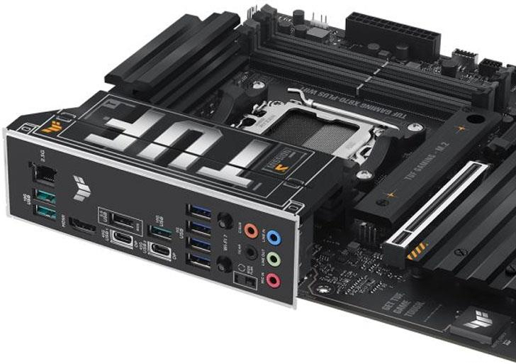 ASUS TUF GAMING X870-PLUS WIFI7 AM5 DDR5 9600+(OC)MHz Gaming Anakart 