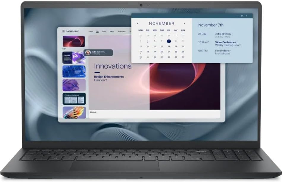 Dell Pro 15 Essential PV15250-004-UBU Core 3 100U 8GB 512GB SSD 15.6″ FHD 120Hz Ubuntu Notebook