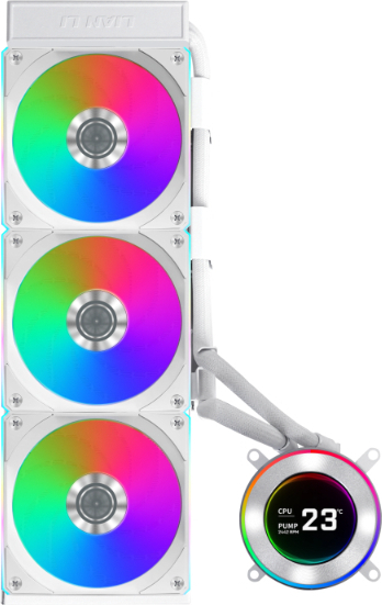Lian Li Hydro-Shift II LCD-C 360CL Beyaz İşlemci Sıvı Soğutma