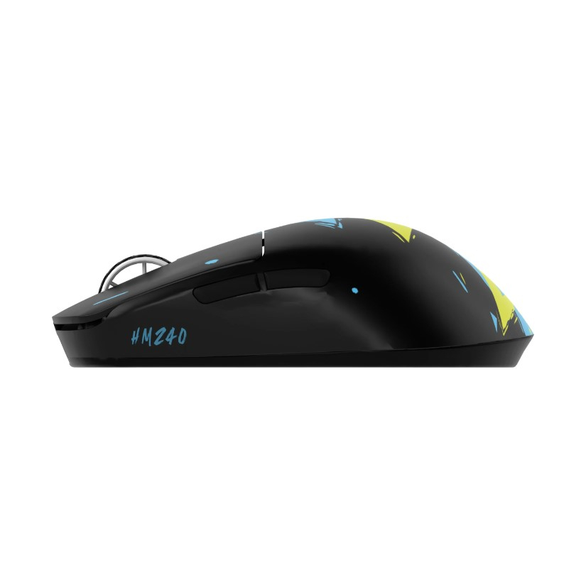 Hawk Gaming HM240 8K Hz 26000 DPI PixArt 3395 Tri-Mode Kablosuz/Bluetooth Siyah Gaming Mouse