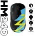 Hawk Gaming HM240 8K Hz 26000 DPI PixArt 3395 Tri-Mode Kablosuz/Bluetooth Siyah Gaming Mouse