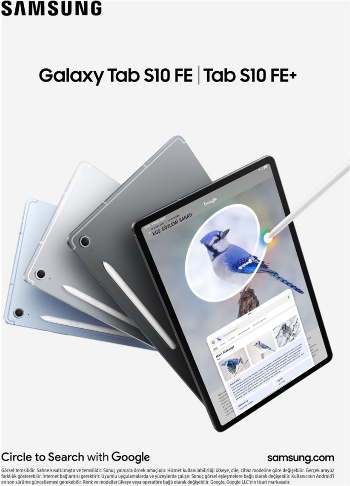 Galaxy Tab S10 FE+ X620 128GB SM-X620 NLBRTUR Tablet