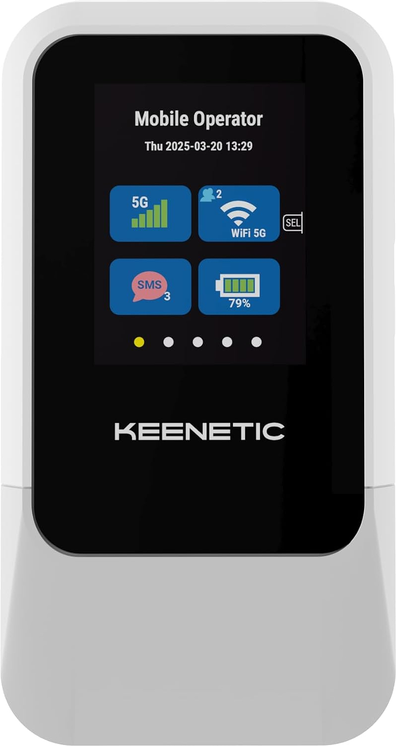 Keenetic Roamer KN-5210-01-EU 5G Taşınabilir Modem