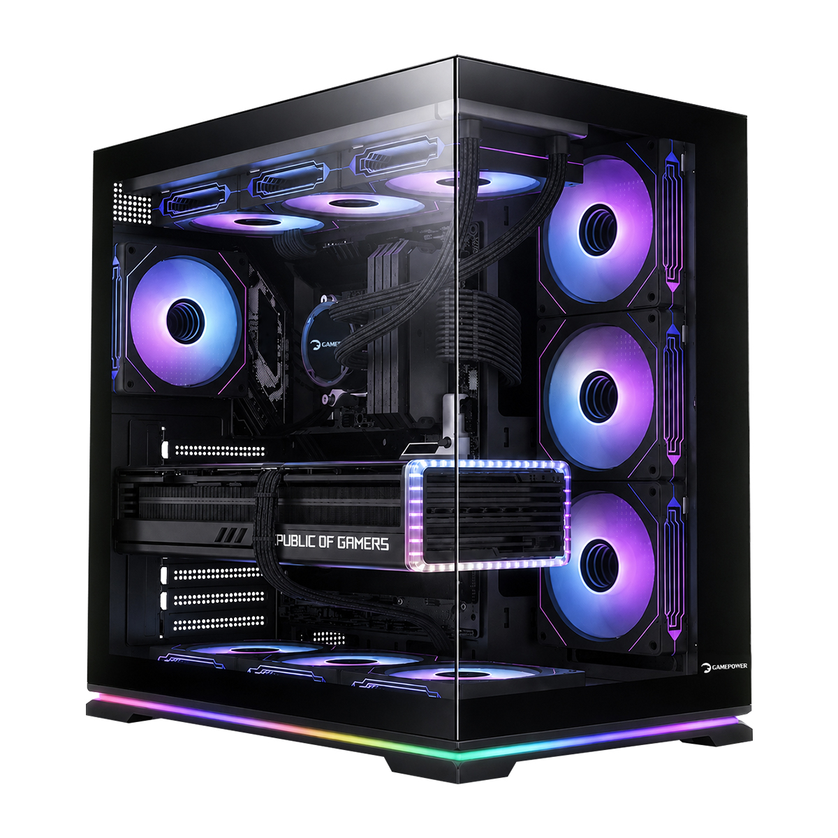 Stratos Prime | AMD Ryzen 5 7500F | 16 GB DDR5 | Gainward RTX 5060 TI 16 GB | 500 GB SSD OEM Paket