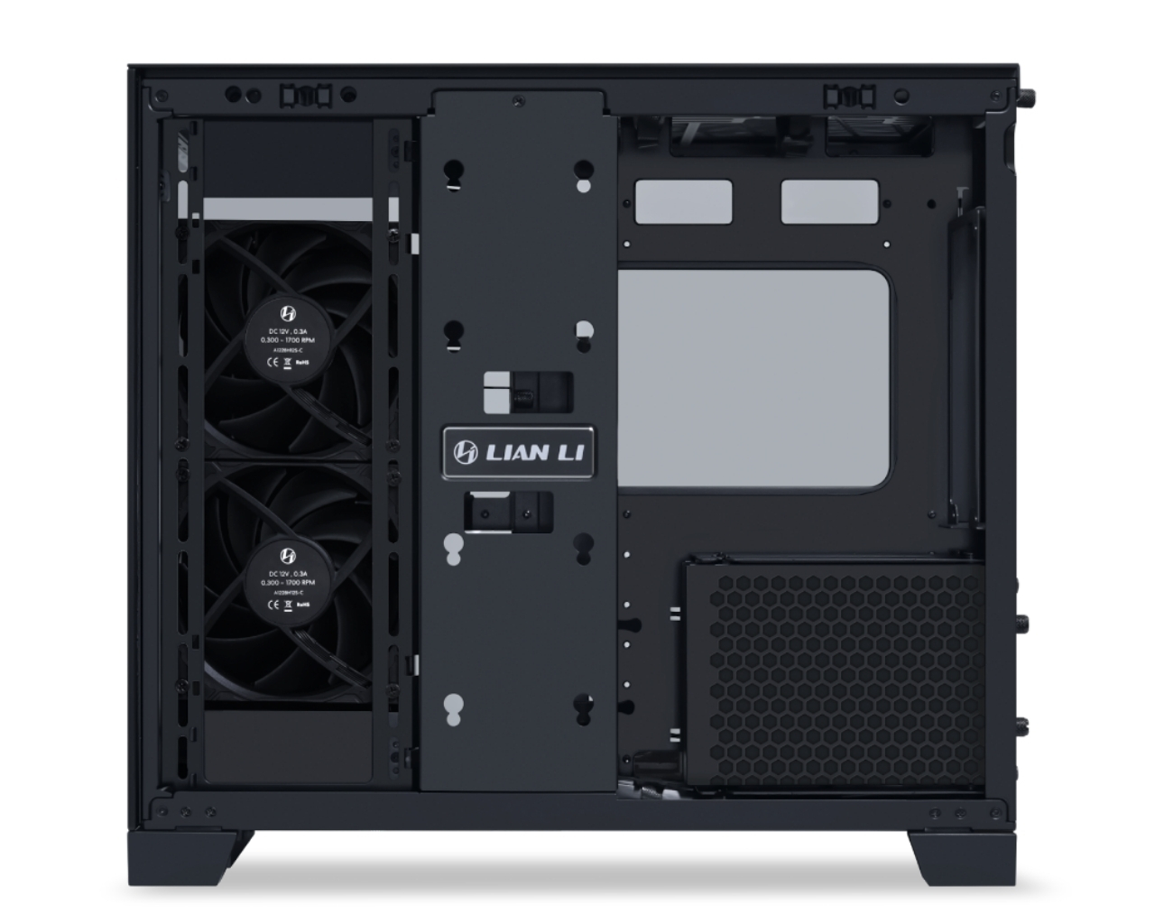 Lian Li O11 Dynamic Flow Mini V2 Siyah 650W 80+ Gold ATX Gaming (Oyuncu) Kasa (G99.OE816FXSR65G.EU)