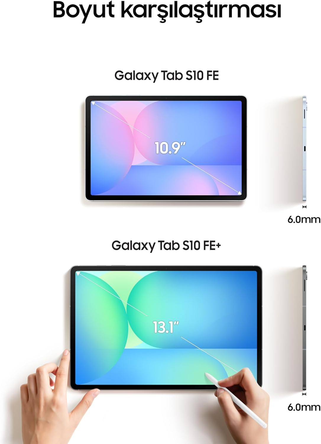 Samsung Tab S10 FE SM-X520 SM-SM-X520NLBRTUR 8/128GB Tablet
