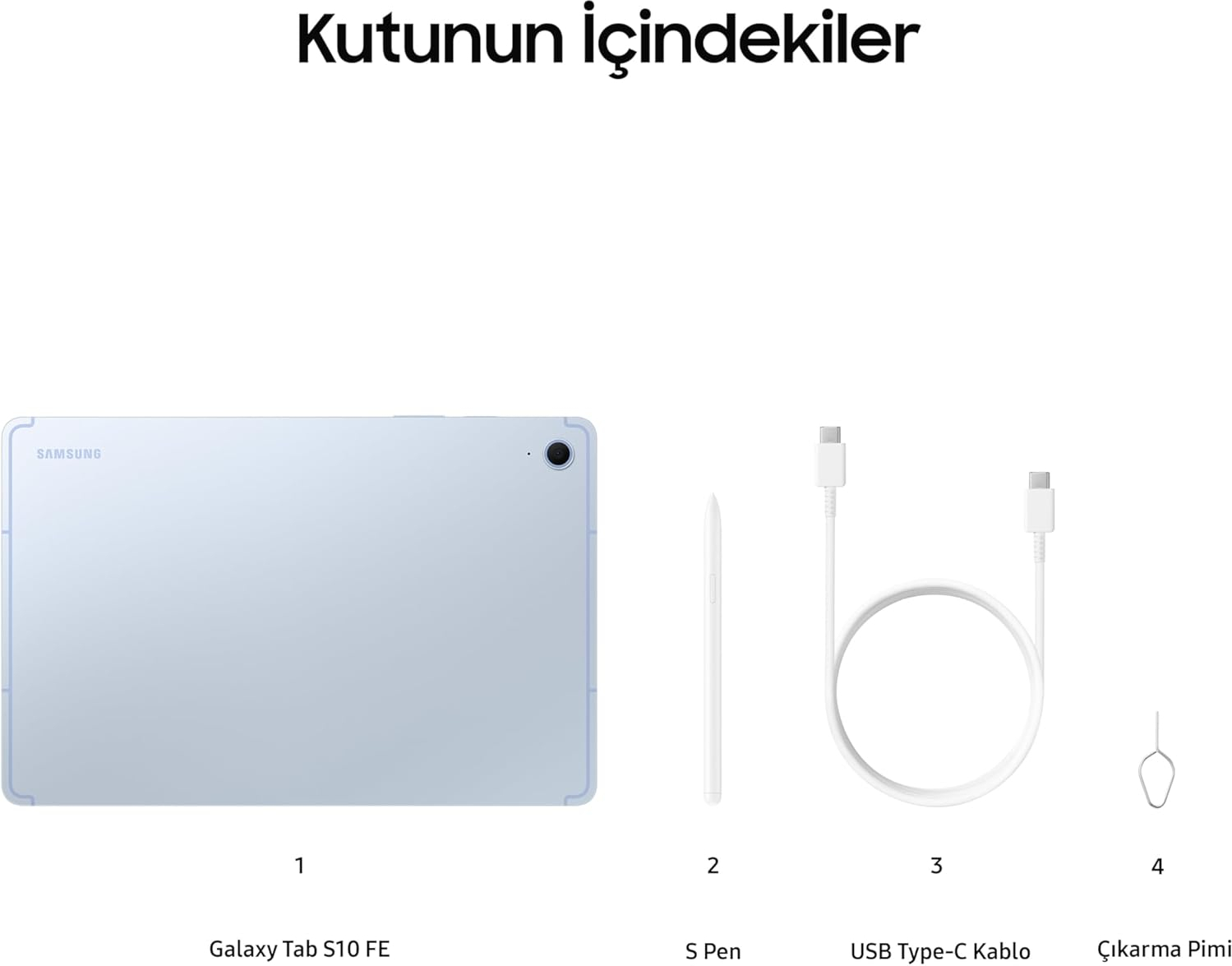 Samsung Tab S10 FE SM-X520 SM-SM-X520NLBRTUR 8/128GB Tablet
