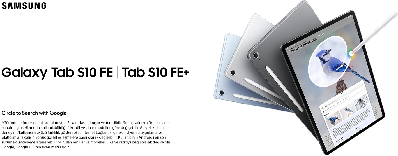 Samsung Tab S10 FE SM-X520 SM-SM-X520NLBRTUR 8/128GB Tablet