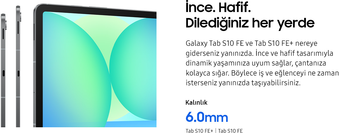 Samsung Tab S10 FE SM-X520 SM-SM-X520NLBRTUR 8/128GB Tablet