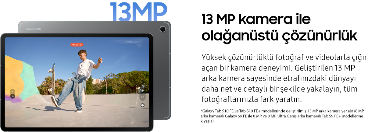 Samsung Tab S10 FE SM-X520 SM-SM-X520NLBRTUR 8/128GB Tablet