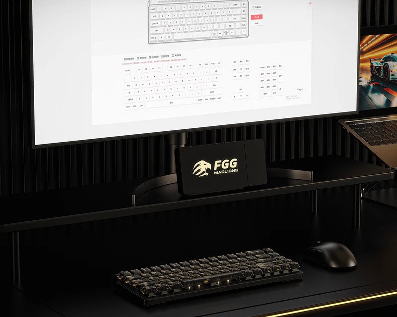 FGG Madlions Titan 68 Turbo (Manyetik Switch / HE) Klavye Beyaz