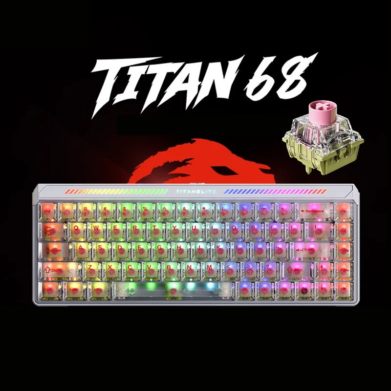 FGG Madlions Titan 68 Turbo (Manyetik Switch / HE) Klavye Beyaz