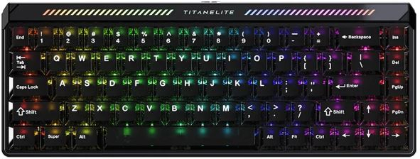 FGG Madlions Titan 68 Turbo (Manyetik Switch / HE) Klavye Siyah