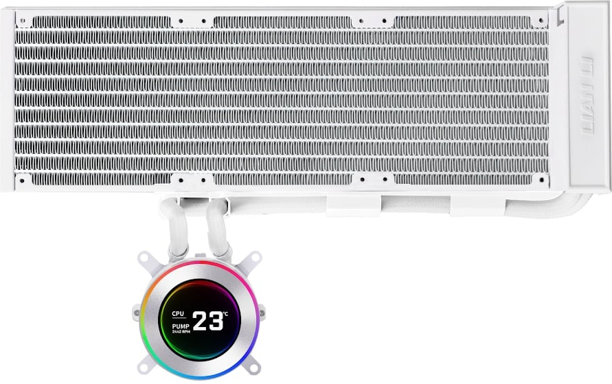 Lian Li Hydro-Shift II LCD-C 360N Beyaz Fansız İşlemcı Sıvı Soğutucu