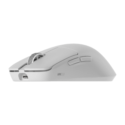 Hawk Gaming HM220 1K Hz 12000 DPI Tri-Mode Kablosuz/Bluetooth Beyaz Gaming Mouse