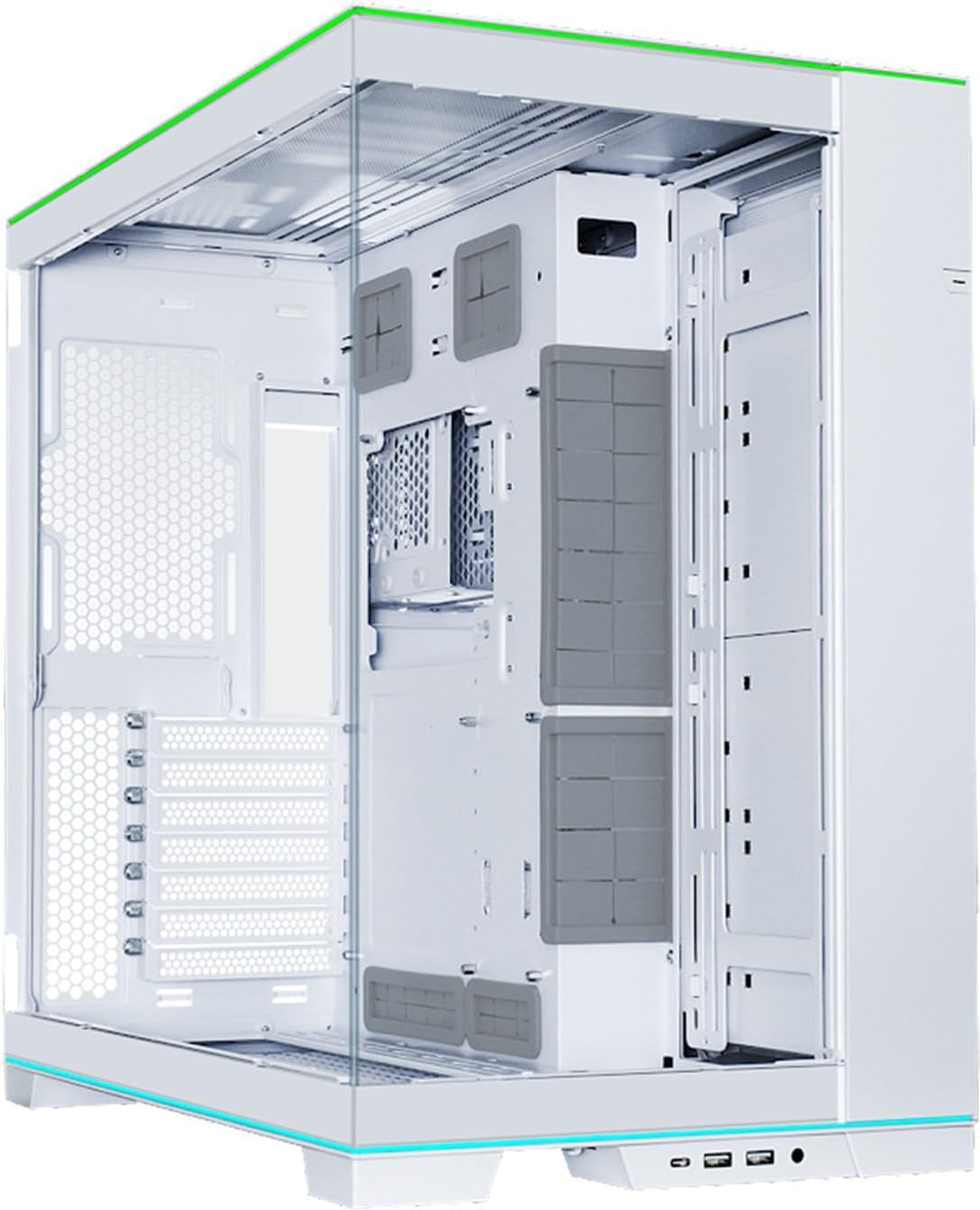Lian Li O11 Dynamic Evo RGB Beyaz Mid-Tower E-ATX Oyuncu (Gaming) Kasa (G99.O11DERGBW.00)