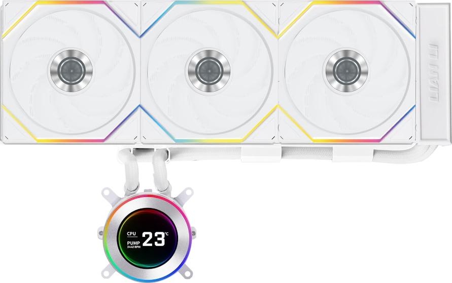 Lian Li Hydro-Shift II LCD-C 360TL Beyaz İşlemci Sıvı Soğutucu