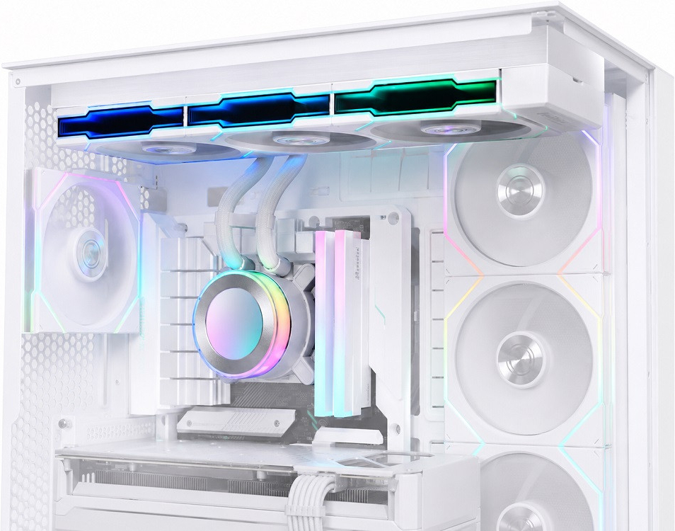 Lian Li Hydro-Shift II LCD-C 360TL Beyaz İşlemci Sıvı Soğutucu
