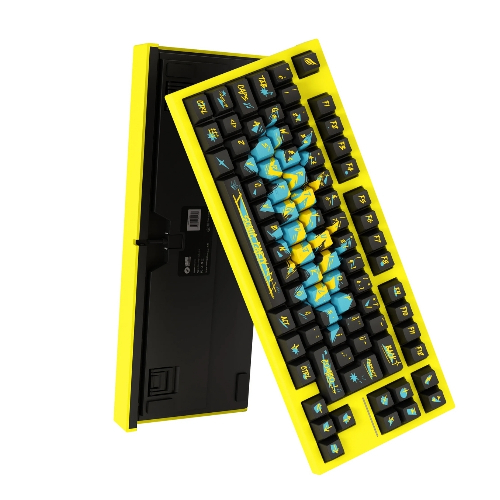 Hawk Gaming HK440 Hall Effect Manyetik Switch Rapid Trigger Sonic RGB 1k Hz 1 Ms Kablolu %75 Gaming Klavye