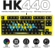 Hawk Gaming HK440 Hall Effect Manyetik Switch Rapid Trigger Sonic RGB 1k Hz 1 Ms Kablolu %75 Gaming Klavye