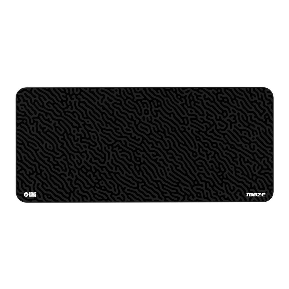 Hawk Siyah Maze 90x40 Mouse Pad