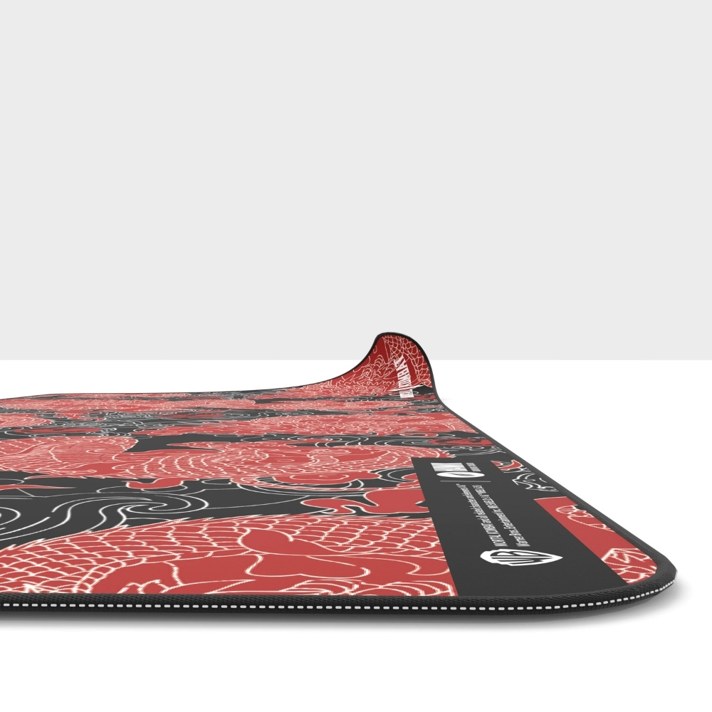 Hawk Mortal Kombat Red Dragon 90x40 Mouse Pad