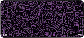 Hawk Doodle 90x40 Mouse Pad