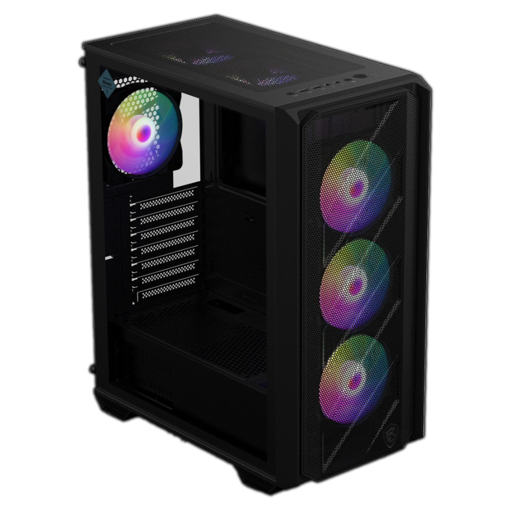MSI MAG FORGE 141A B75 Black 4x ARGB Fan USB 3.2 Mid Tower Gaming (Oyuncu) Kasa