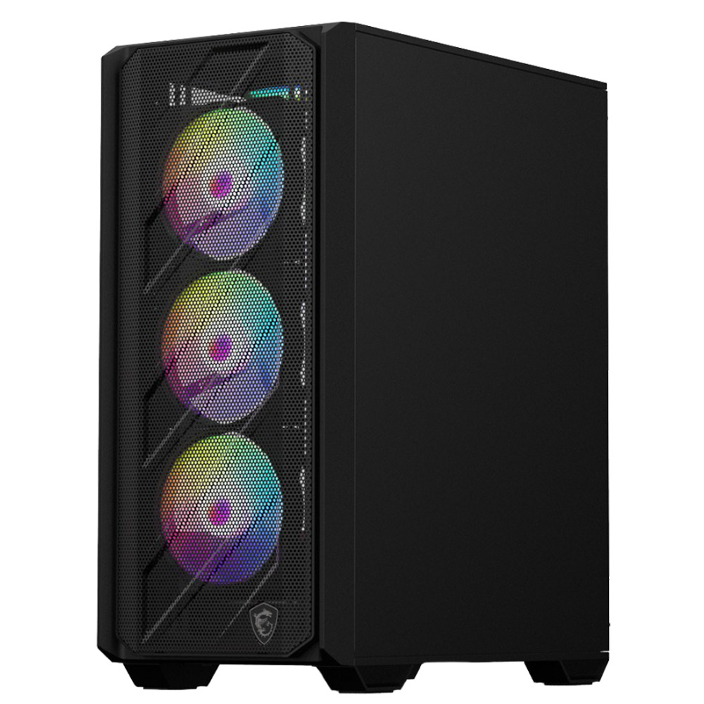 MSI MAG FORGE 141A B75 Black 4x ARGB Fan USB 3.2 Mid Tower Gaming (Oyuncu) Kasa