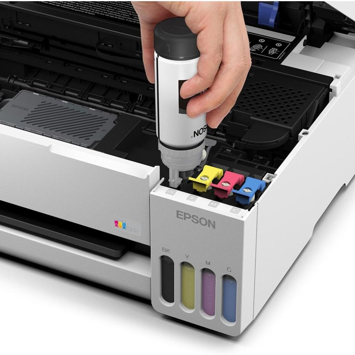 Epson Eco Tank L3356 Wi-Fi + Tarayıcı + Fotokopi Renkli Çok Fonksiyonlu Tanklı Mürekkep Püskürtmeli Yazıcı - Beyaz