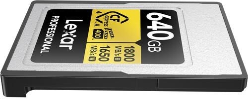 Lexar Professional Gold LCAGOLD640G-RNENG 640GB 1800/1650MB/s Type-B Hafıza Kartı